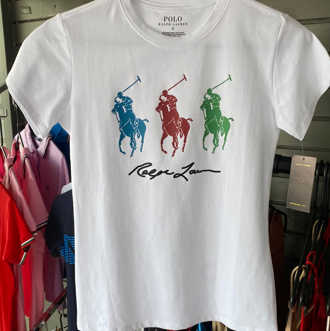 Camisa Polo Ralph Lauren Mujer blanca talla S