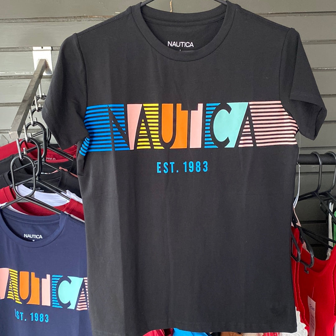 Camisa Náutica negra talla L